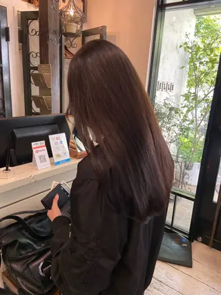 ロング カラー ダメージレス美容師 🌱水島侑理のヘアスタイル