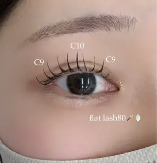 マツエク・マツパ LAKI Rena🩶のマツエク・マツパデザイン