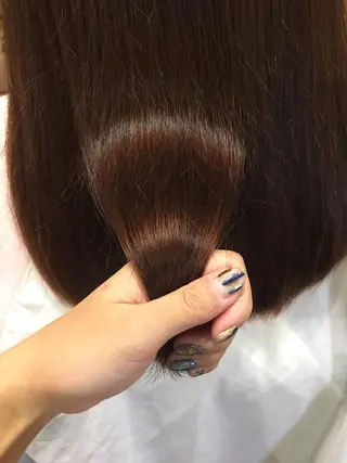 ミディアム カラー IVY joure Suzu.のヘアスタイル