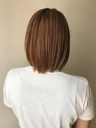 ミディアム 沢田 瞳のヘアスタイル