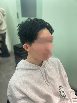 ショート カラー メンズ 韓国レイヤーカット 🇰🇷✨朝生菜楓のヘアスタイル