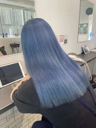 ロング カラー GaKu/ハイトーン /ブリーチ/レイヤーのヘアスタイル