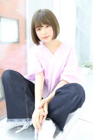 ショート 齋藤 咲のヘアスタイル