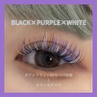 マツエク・マツパ OKIKA所属・【OKIKA】 らん🦖🌈🧡のマツエク・マツパデザイン