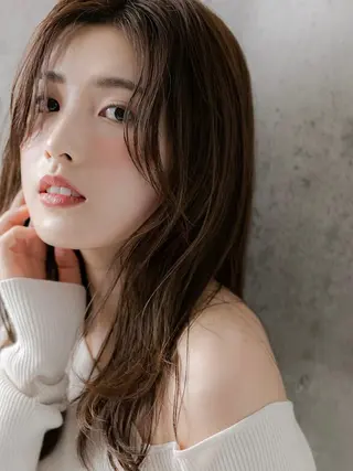 セミロング POCKET大宮所属・韓国カット/新保 辰明/大宮美容室のヘアスタイル