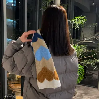 セミロング カラー yuri/中目黒 /レイヤー/ボブのヘアスタイル