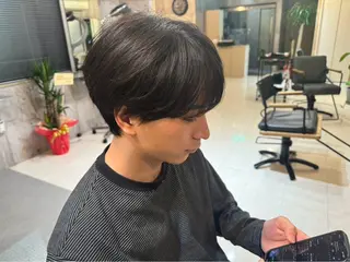ショート メンズ 坂井 琉生のヘアスタイル