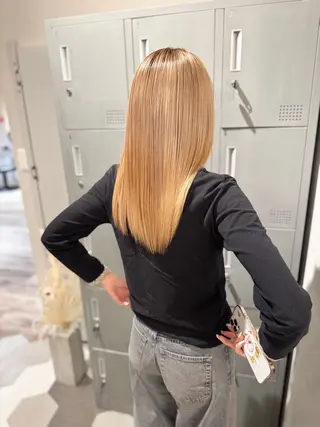 セミロング 【天満1艶髪】潤艶/ 髪質改善🌹釣本竜哉のヘアスタイル