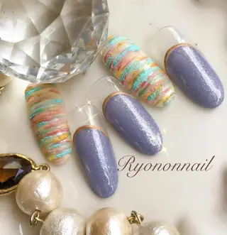 ネイル Ryononnail(リョノンネイル)所属・Ryononnail 上谷典子のネイルデザイン