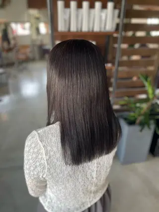 セミロング OGAWA NOAのヘアスタイル