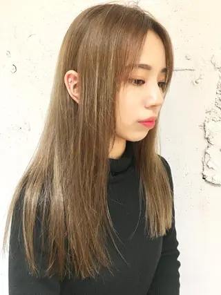 ロング カラー Fuuu《フゥ》所属・シノザキ シンゴのヘアスタイル