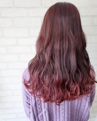 セミロング noa.所属・今中 小百合のヘアスタイル