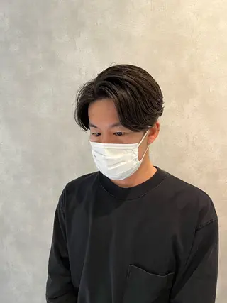 ミディアム パーマ メンズ パーマが得意な【最高 悠斗】のヘアスタイル