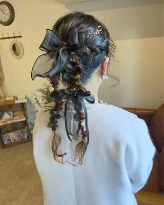 ヘアアレンジ HARE 川崎晴佳のヘアスタイル