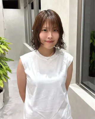 ミディアム ❤️🐩* AKANE*🐩❤️のヘアスタイル