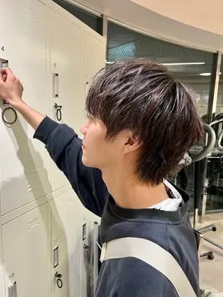 メンズ mEg hair creation 新川崎所属・カラー/塚原里沙 川崎のヘアスタイル