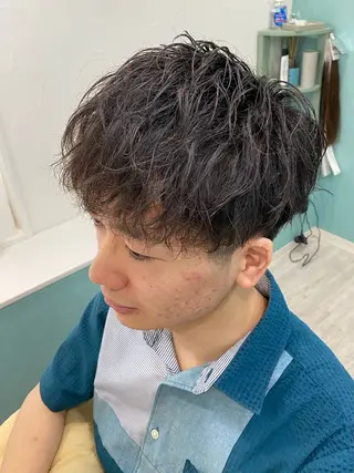 ショート メンズ 【メンズ専門】 髙橋琉偉のヘアスタイル