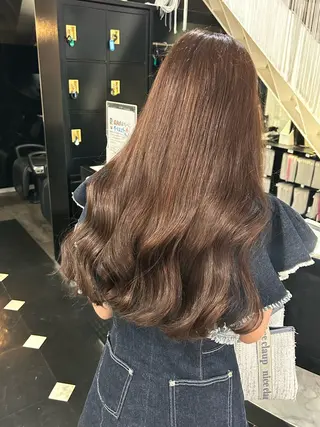ロング カラー mizu kiのヘアスタイル