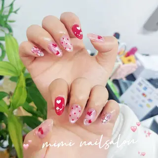 ネイル スカルプ長さ出し専門店　MIMI nailsalon 上野店所属・RIN Amiのネイルデザイン