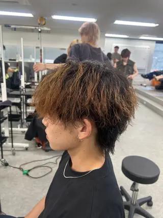 ショート パーマ メンズ 🖤Ayumi🖤 メンズ特化❤️‍🔥のヘアスタイル
