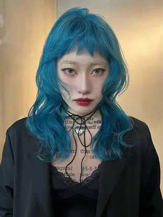 セミロング カラー ウルフ/レイヤー ⚡️ITSUKU⚡️のヘアスタイル