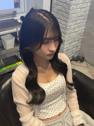 ロング 原宿/表参道/ プルエクステ/そらのヘアスタイル