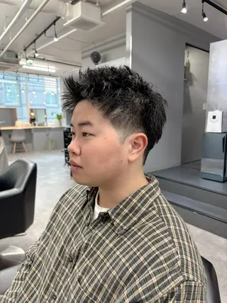 ショート メンズ 雰囲気似合わせ/ itta𓂃🫧‪のヘアスタイル