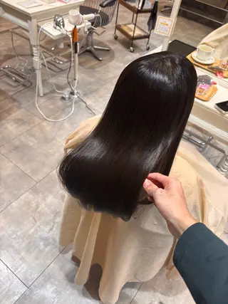 ロング 髪質改善 田中大貴のヘアスタイル