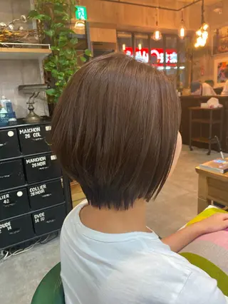 ショート 【扉gate】野崎 英幸のヘアスタイル