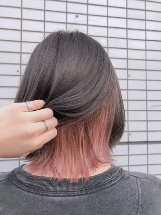 セミロング カラー MARLE 今里店のヘアスタイル