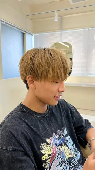 メンズ 横浜/ショート/ レイヤーカットのヘアスタイル