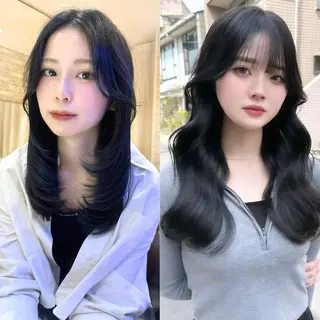 セミロング カラー 韓国風/美髪/透明感 hiroのヘアスタイル