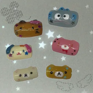 ネイル GO TODAY 吉祥寺Glint所属・うの 韓国ﾈｲﾙ໒꒱⋆⭒˚のネイルデザイン