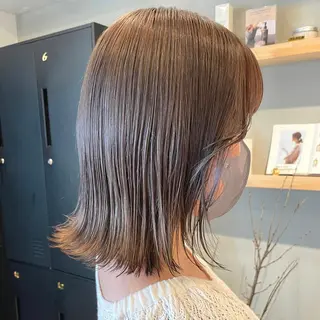 ミディアム カラー SALOWIN下北沢所属・hazuki 🌝のヘアスタイル