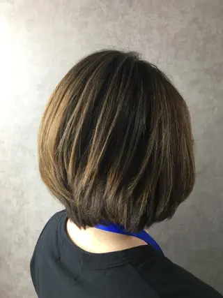 ショート カラー ツイストスパイラル パーマ🟡KYOUのヘアスタイル