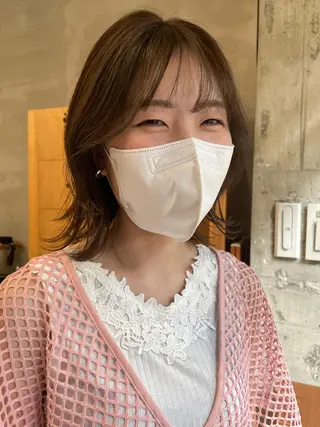 カラー wewe: momoeのヘアスタイル