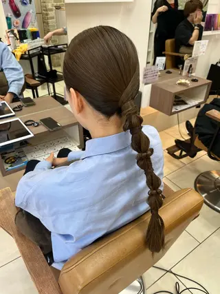 ヘアアレンジ 福本 光のヘアスタイル