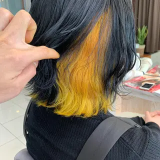 カラー SAKURA 原宿所属・なかの たくみのヘアスタイル