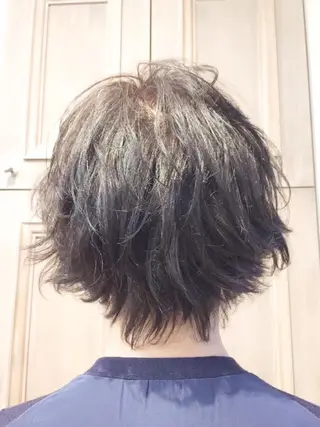 ミディアム BARBER/ 髪質改善/南慎也のヘアスタイル