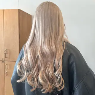 ロング カラー ✨ブリーチカラー /菜月‪‪✨のヘアスタイル
