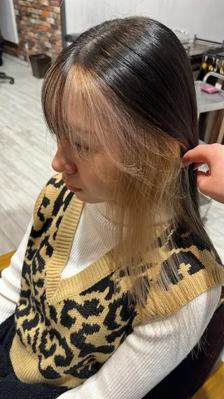 カラー 本田 歩のヘアスタイル