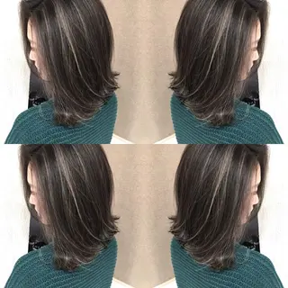 ショート カラー 井上 一平のヘアスタイル