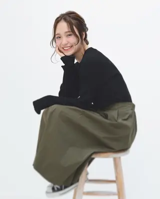 セミロング ヘアアレンジ 圧倒的美髪ストレート ツダケイタロウのヘアスタイル