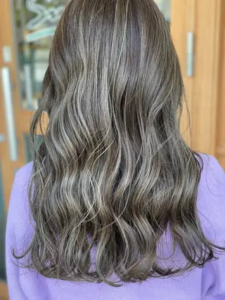 ロング カラー Snaly カラー特化ページのヘアスタイル