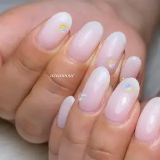 ネイル ネイル/耳つぼ /新ホワイトニングのネイルデザイン