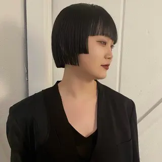 ショート カラー 野村矩樂/パーマ /縮毛矯正のヘアスタイル