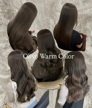 ロング PACE所属・ayumi ／透明感カラーのヘアスタイル