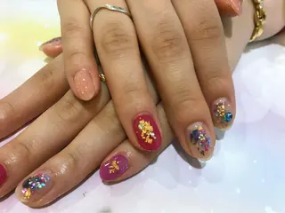 メンズ キッズ ネイル マツエク・マツパ a:Qネイル /久米川のネイルデザイン