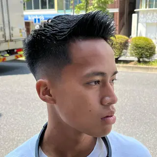 ショート メンズ 立川/メンズパーマ 厚進太郎のヘアスタイル