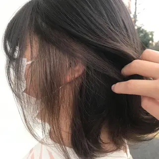 ミディアム カラー ヘアアレンジ moi-meme.soe所属・タナカ リナのヘアスタイル